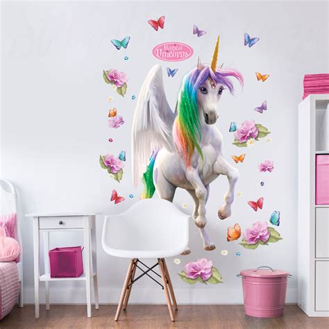 Add a Magical Touch to Any Room with Walltastic Unicorn Wall Murals
